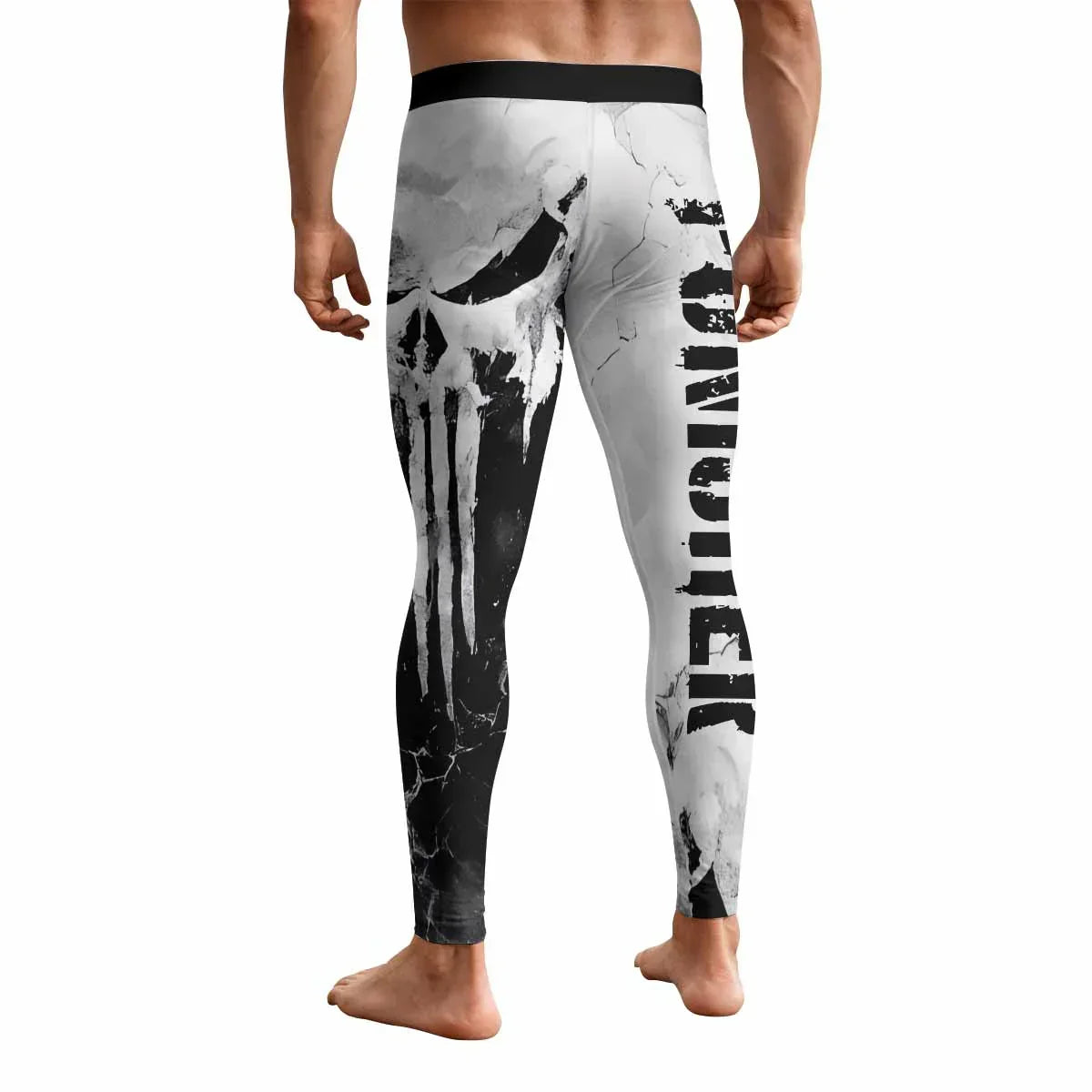 Punisher Ghost Skull Men's Leggings