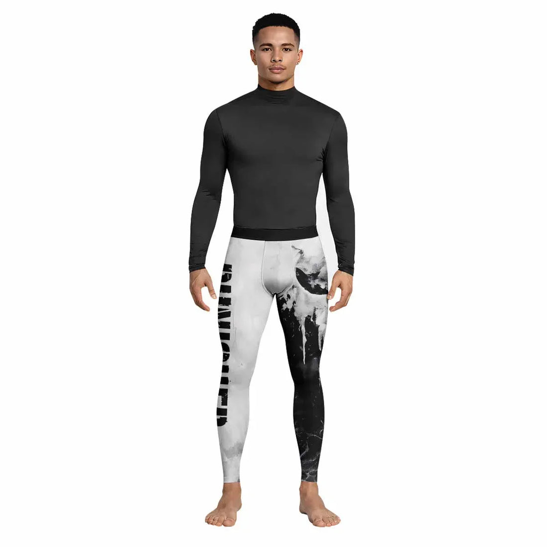 Punisher Ghost Skull Men's Leggings