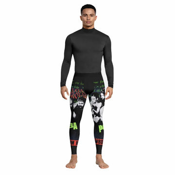 Pantera Cowboys From Hell Men's Leggings - lifestyle view