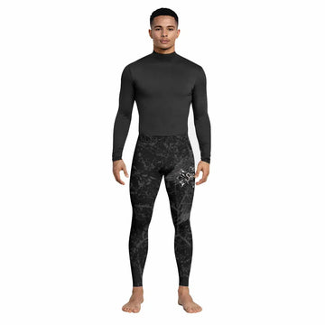 Crown of Thorns Cross Men's Leggings - lifestyle view