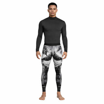 The Punisher War Mask Men's Leggings - lifestyle view