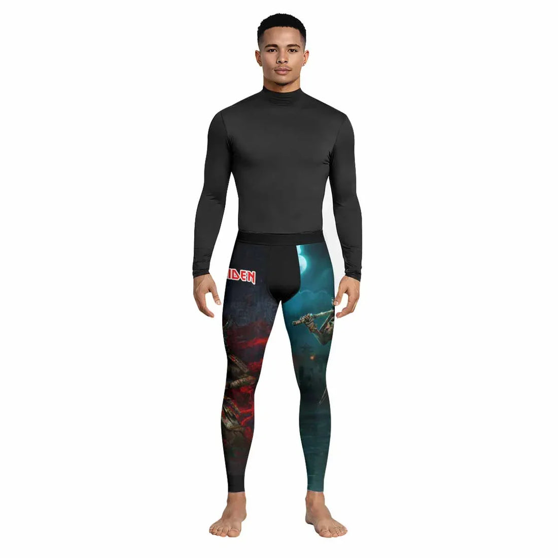 Iron Maiden Senjutsu Men's Leggings - lifestyle view