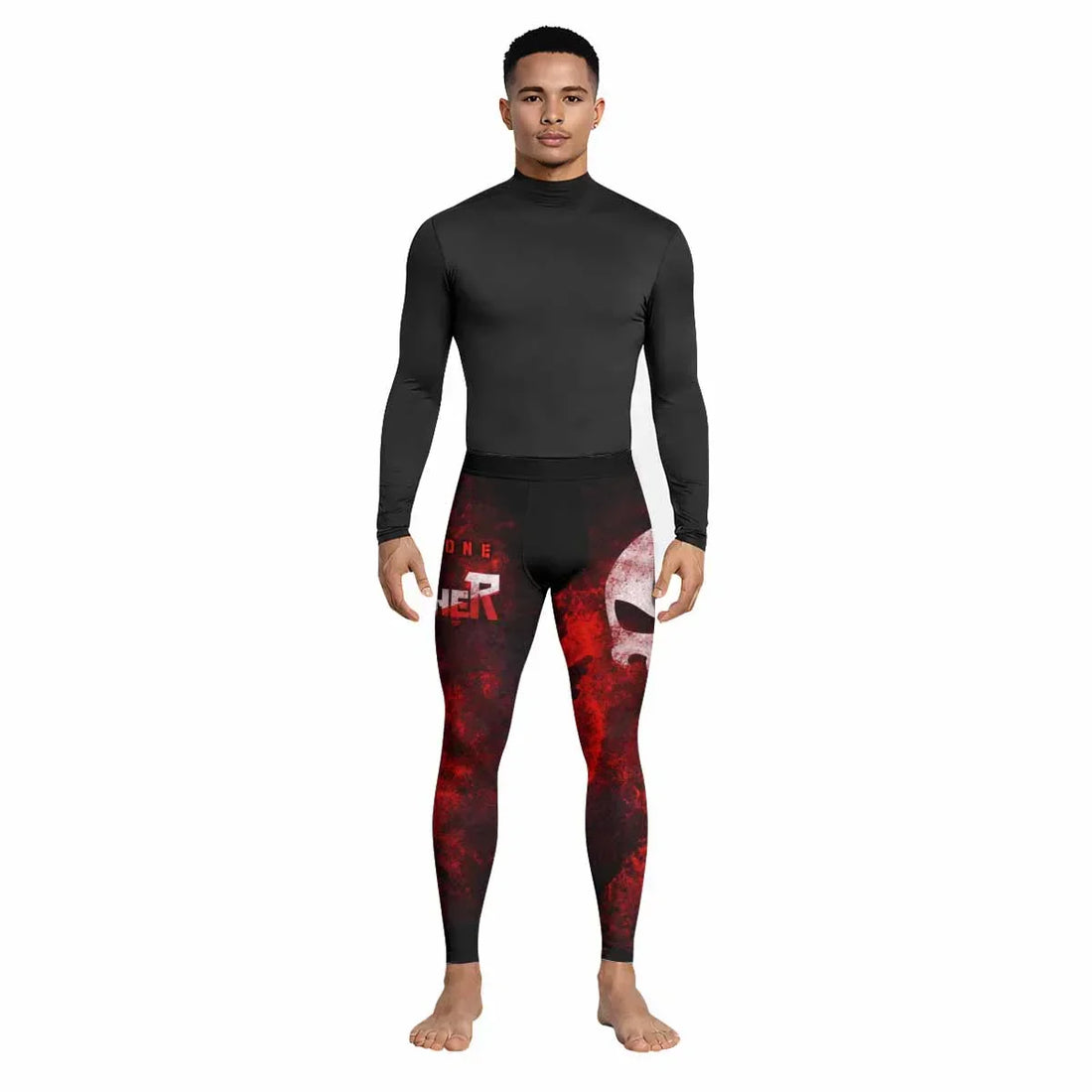 Punisher War Zone Men's Leggings - lifestyle view