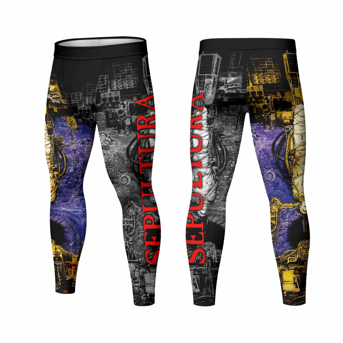 Sepultura Chaos A.D Men's Leggings - lifestyle view