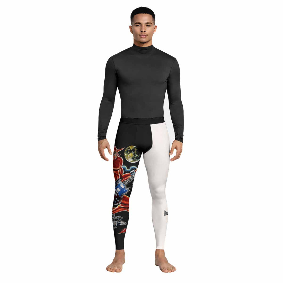 Black Sabbath Live Evil Men's Leggings - lifestyle view