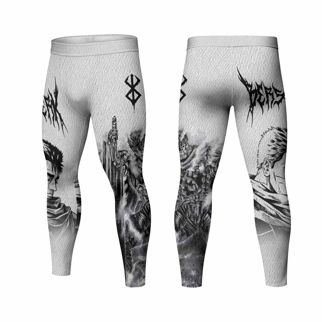 Berserk Metal Guts Men's Leggings - lifestyle view