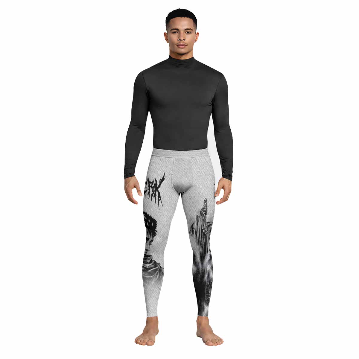 Berserk Metal Guts Men's Leggings - lifestyle view