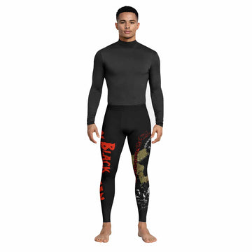 Berserk Black Swordsman Guts Men's Leggings - lifestyle view