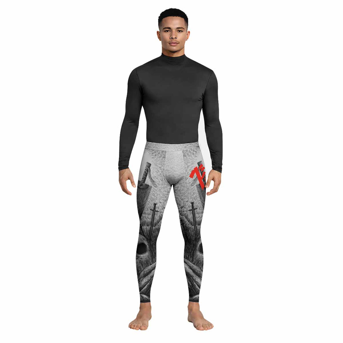 Berserk Eclipse Men's Leggings - lifestyle view