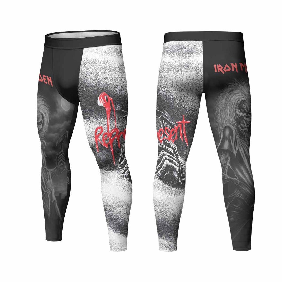 Iron Maiden Killers Men's Leggings - lifestyle view