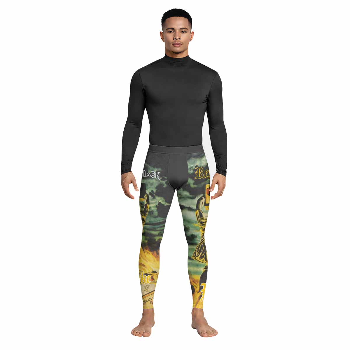 Iron Maiden Holy Smoke Men's Leggings - lifestyle view