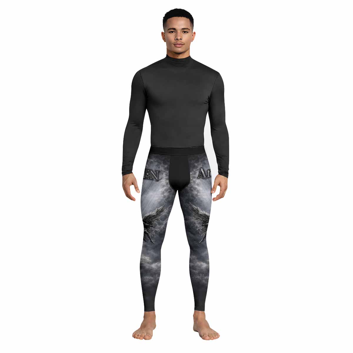 Fallen Angels Men's Leggings - lifestyle view