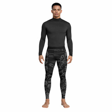 Morbid Angel Unholy Blasphemies Men's Leggings - lifestyle view