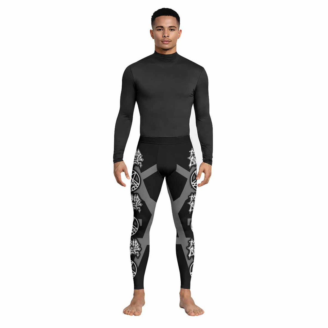 Morbid Angel Abominations of Desolation Men's Leggings - lifestyle view
