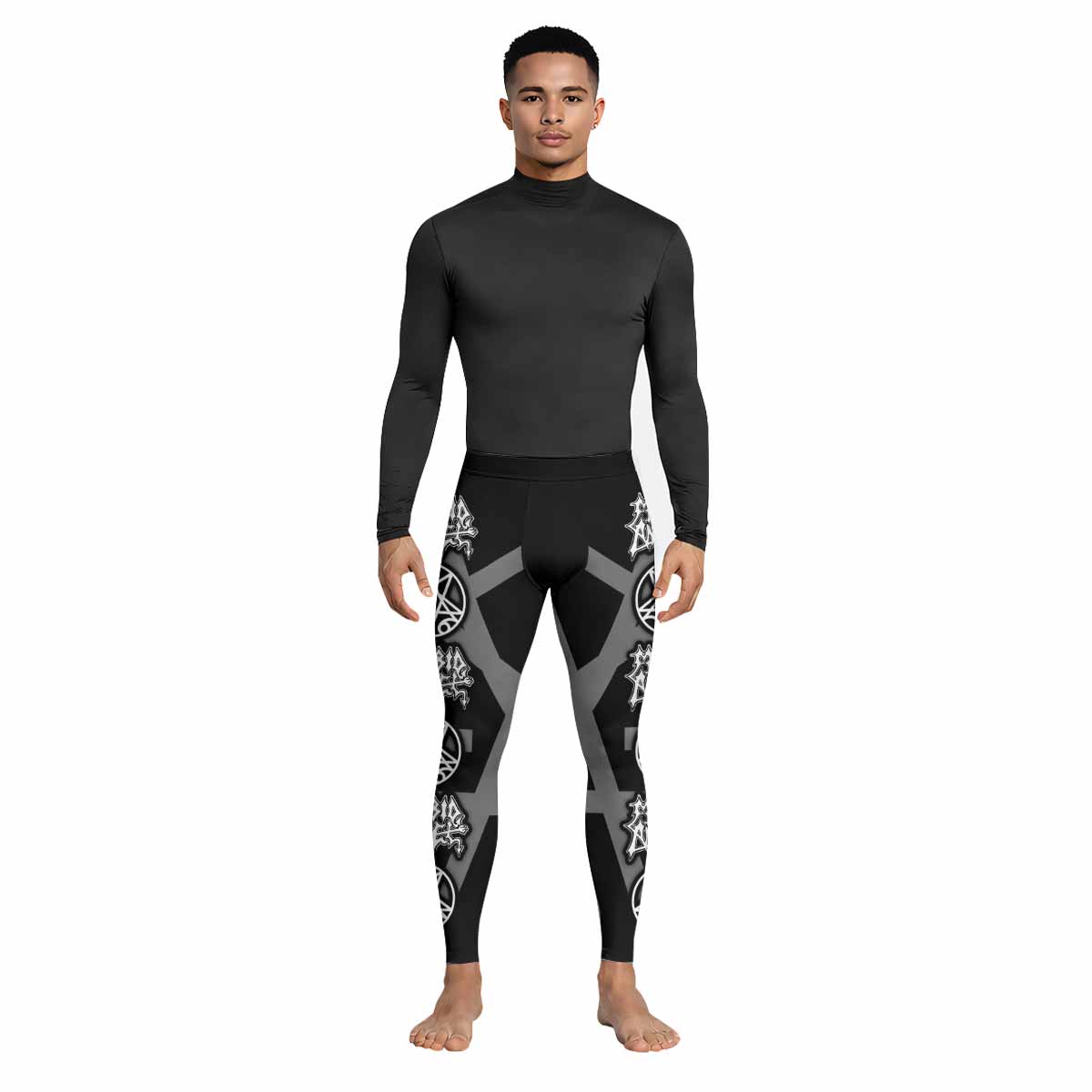 Morbid Angel Abominations of Desolation Men's Leggings - lifestyle view