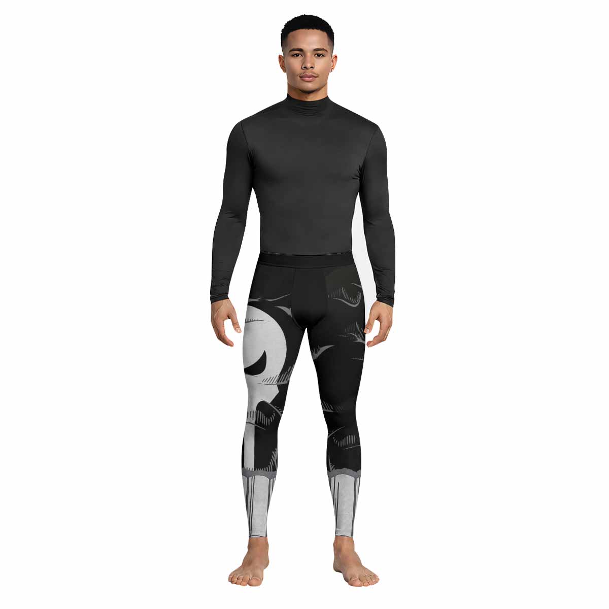 Punisher Skull Tactical Men's Leggings - lifestyle view