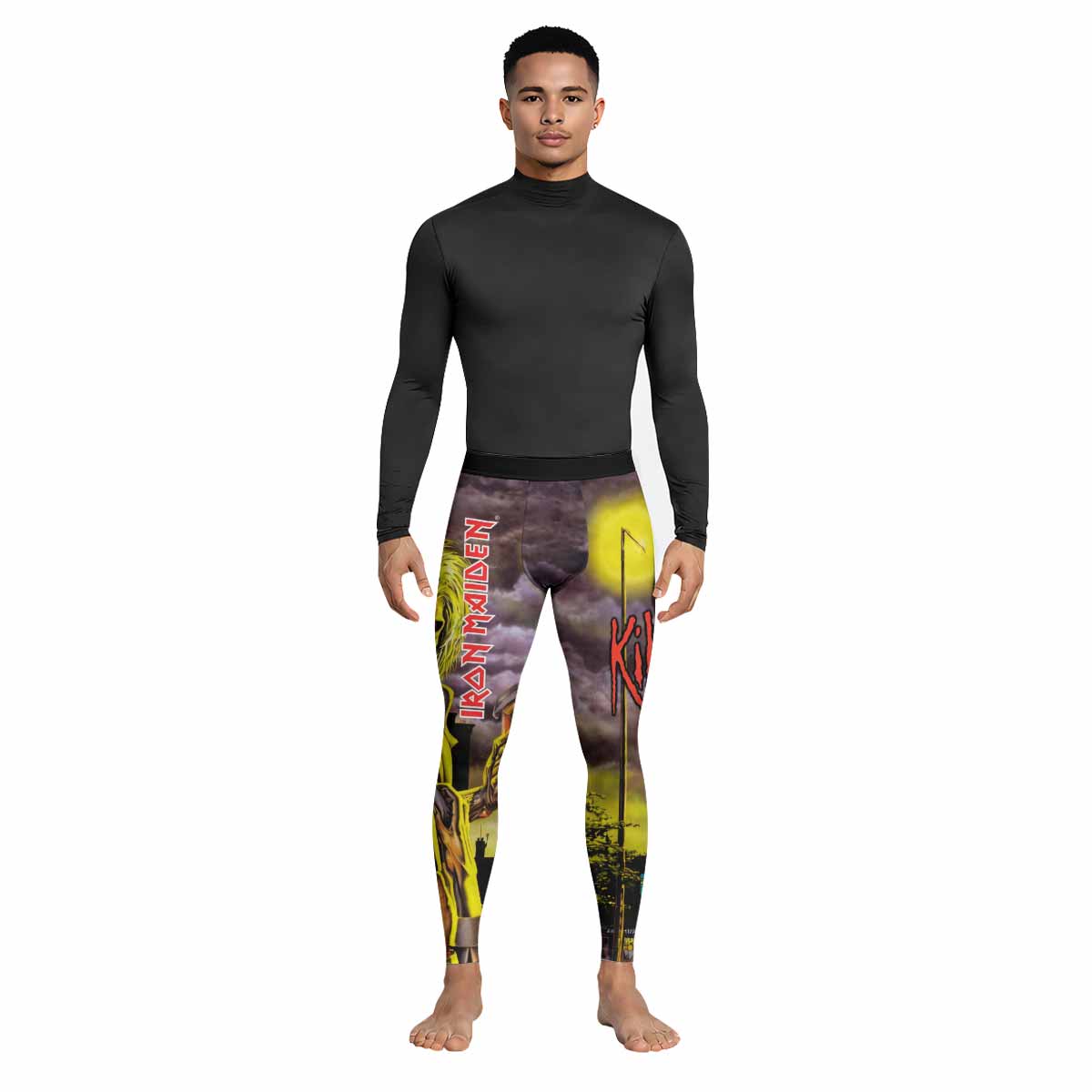 Killers Iron Maiden Men's Leggings - lifestyle view