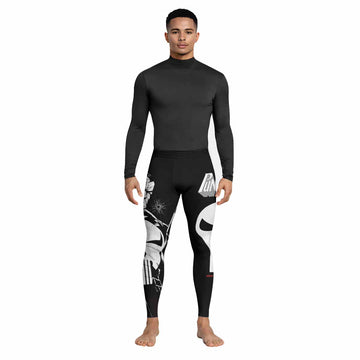 The Punisher Comic Frank Castle Men's Leggings - lifestyle view