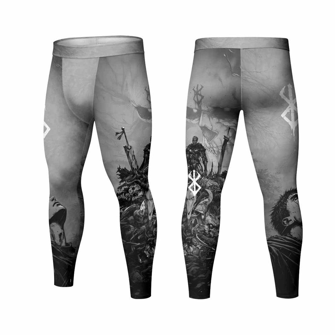 Berserk Guts Sorrow Men's Leggings - lifestyle view