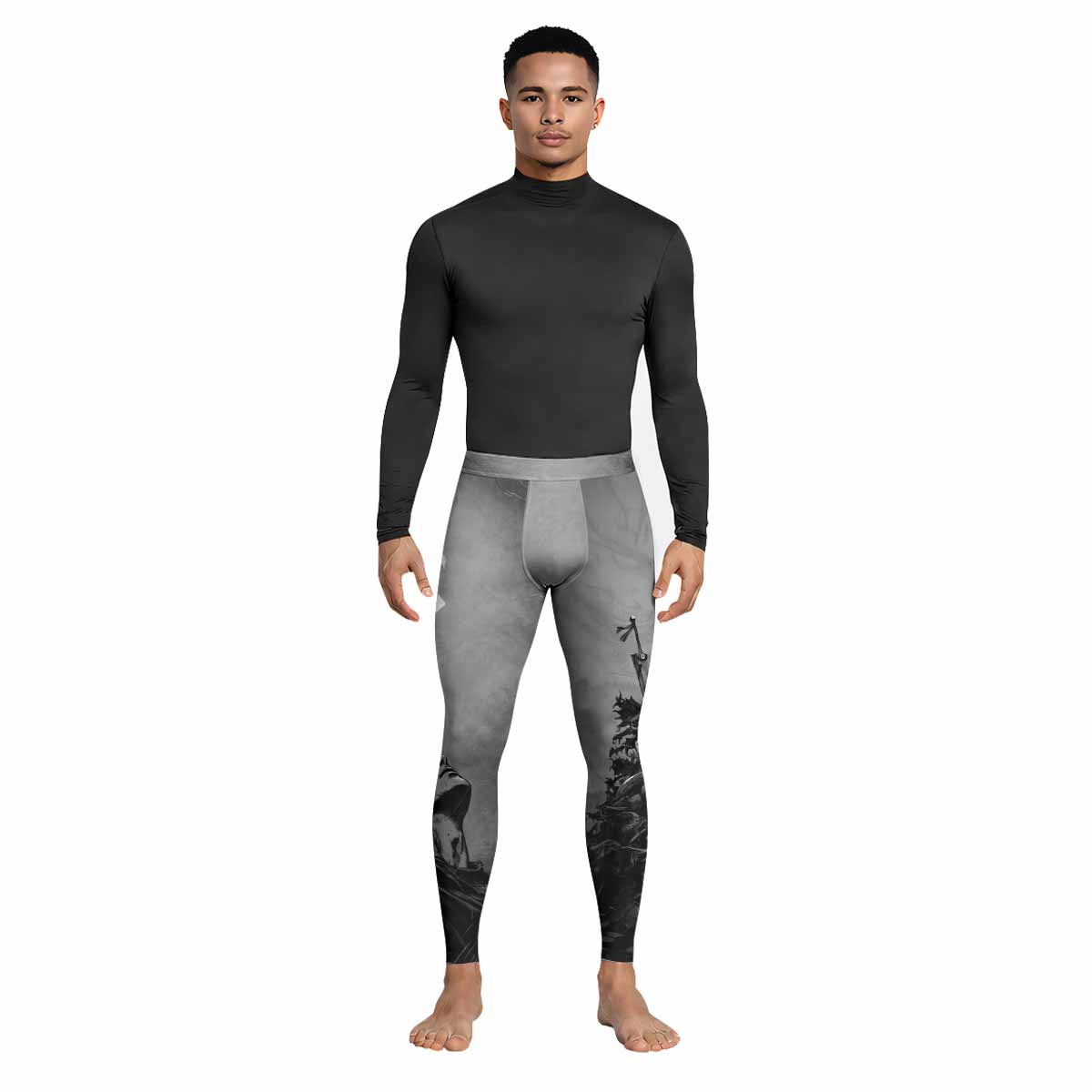 Berserk Guts Sorrow Men's Leggings - lifestyle view