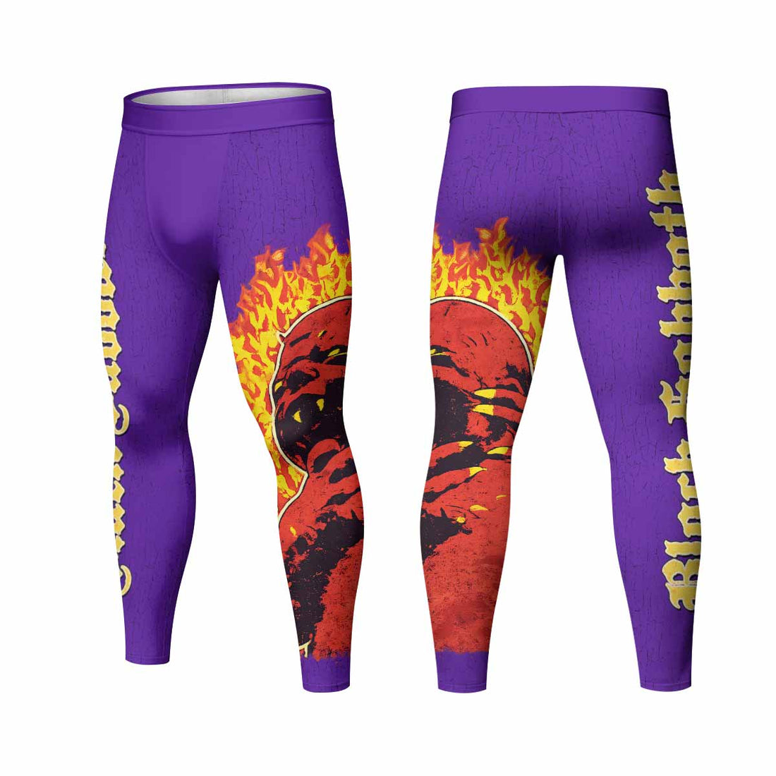 Born Again Black Sabbath Men's Leggings - lifestyle view