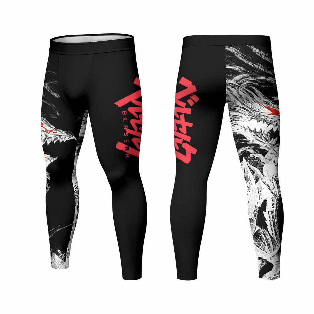 Berserk Guts Berserker Armor Men's Leggings - lifestyle view