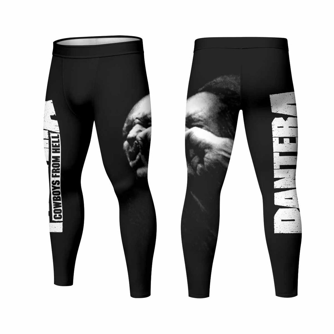 Pantera Stronger Than All Men's Leggings - lifestyle view