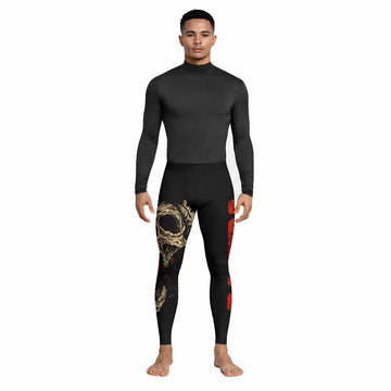 Pantera Mouth for War Men's Leggings - lifestyle view