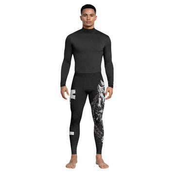 Pantera Walk Skull Men's Leggings - lifestyle view