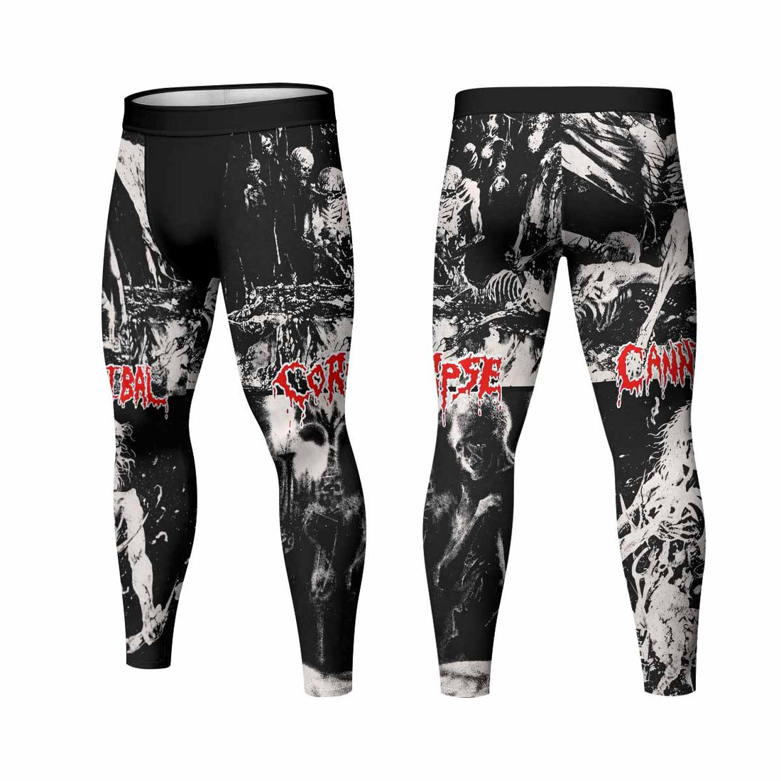 Cannibal Corpse Horror Men's Leggings - lifestyle view