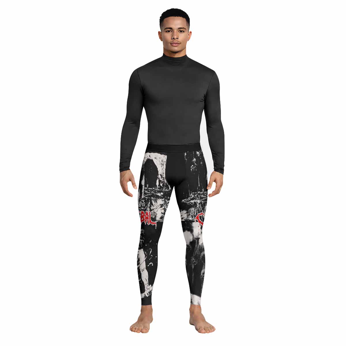Cannibal Corpse Horror Men's Leggings - lifestyle view