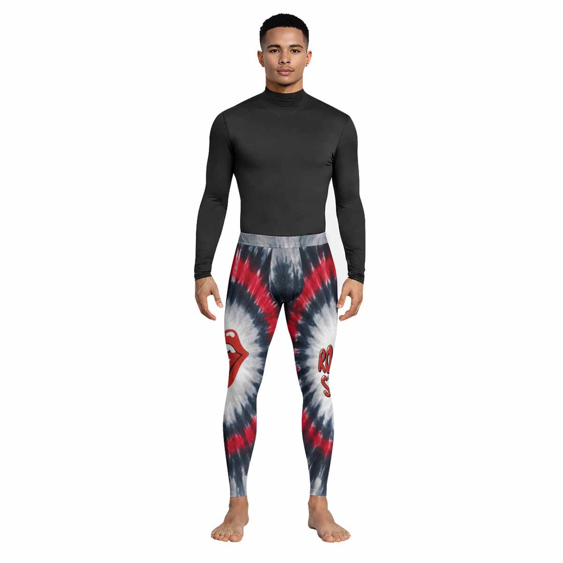 The Rolling Stones Men's Leggings - lifestyle view