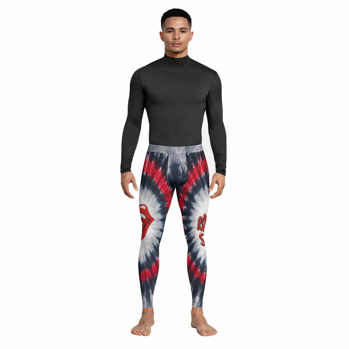 The Rolling Stones Men's Leggings - lifestyle view