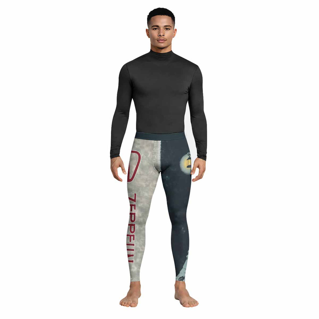 Led Zeppelin The Hermit Men's Leggings - lifestyle view
