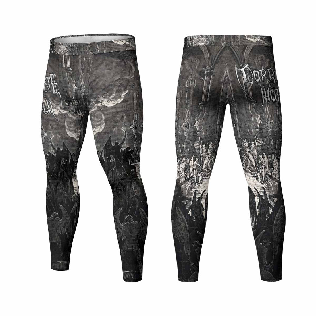 Corporate World Paradise Lost Men's Leggings - lifestyle view