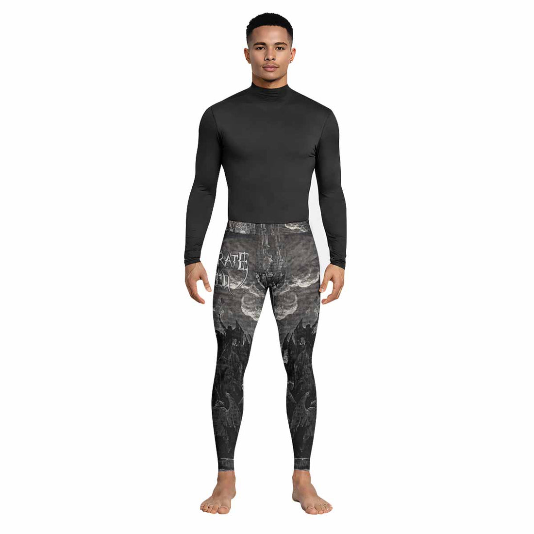 Corporate World Paradise Lost Men's Leggings - lifestyle view