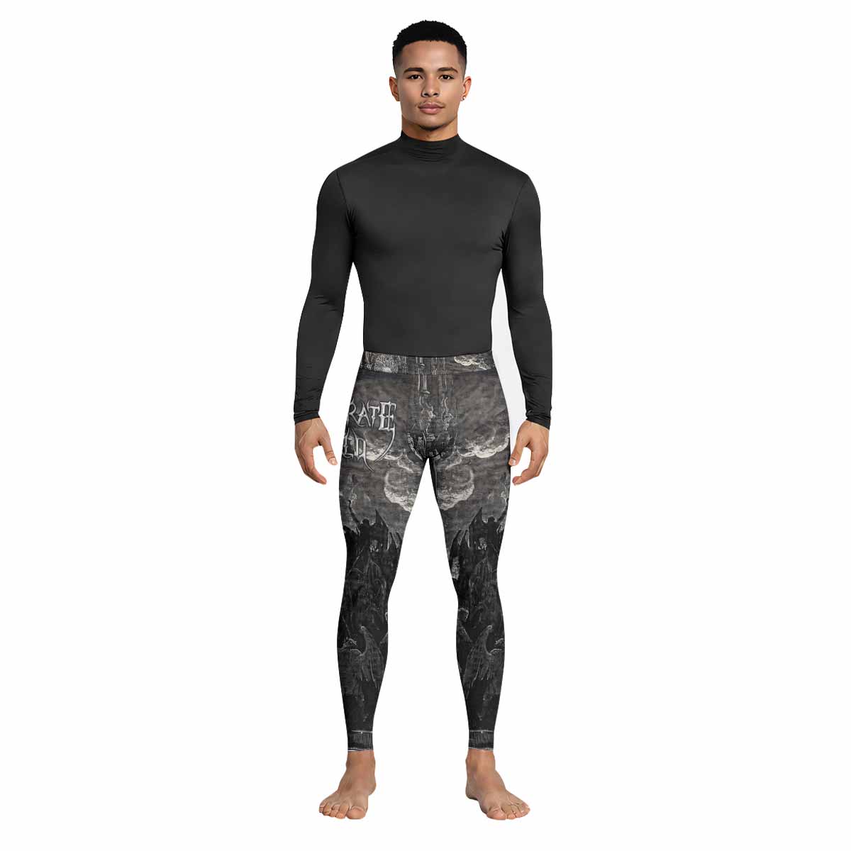 Corporate World Paradise Lost Men's Leggings - lifestyle view