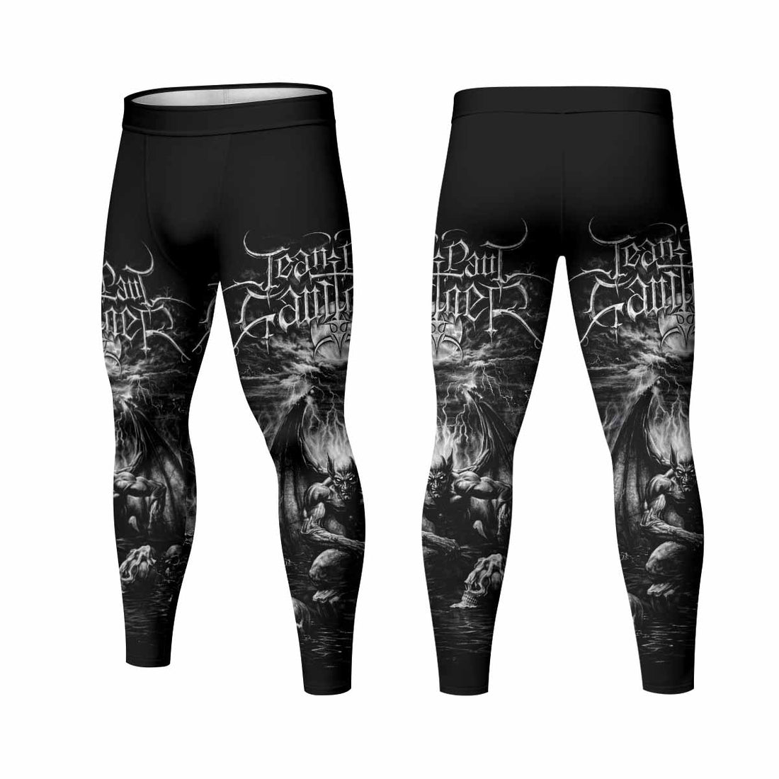 Jean Paul Gaultier Satan Men's Leggings - lifestyle view