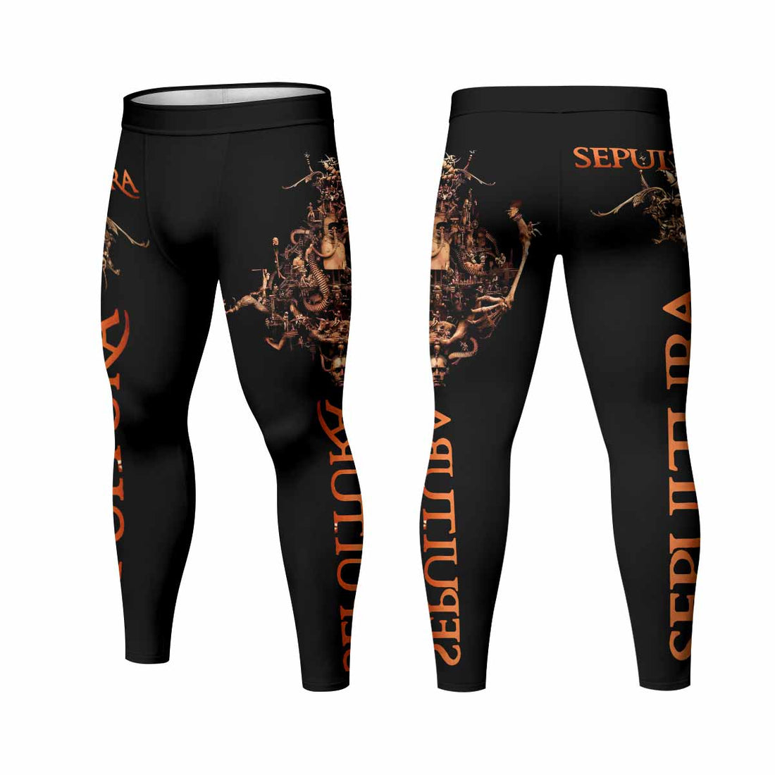 Sepultura A-Lex Men's Leggings - lifestyle view