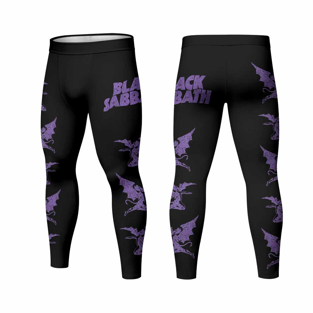 Black Sabbath Lord of This World Men's Leggings - lifestyle view