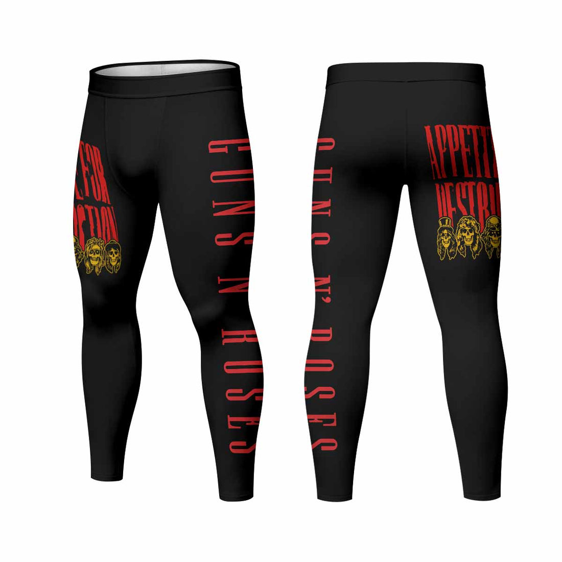 Guns N' Roses Appetite for Destruction Men's Leggings - lifestyle view