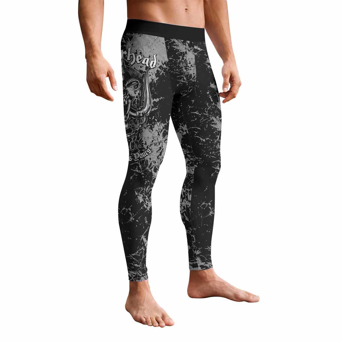 Motörhead The Wörld Is Yours Men's Leggings - front view mockup