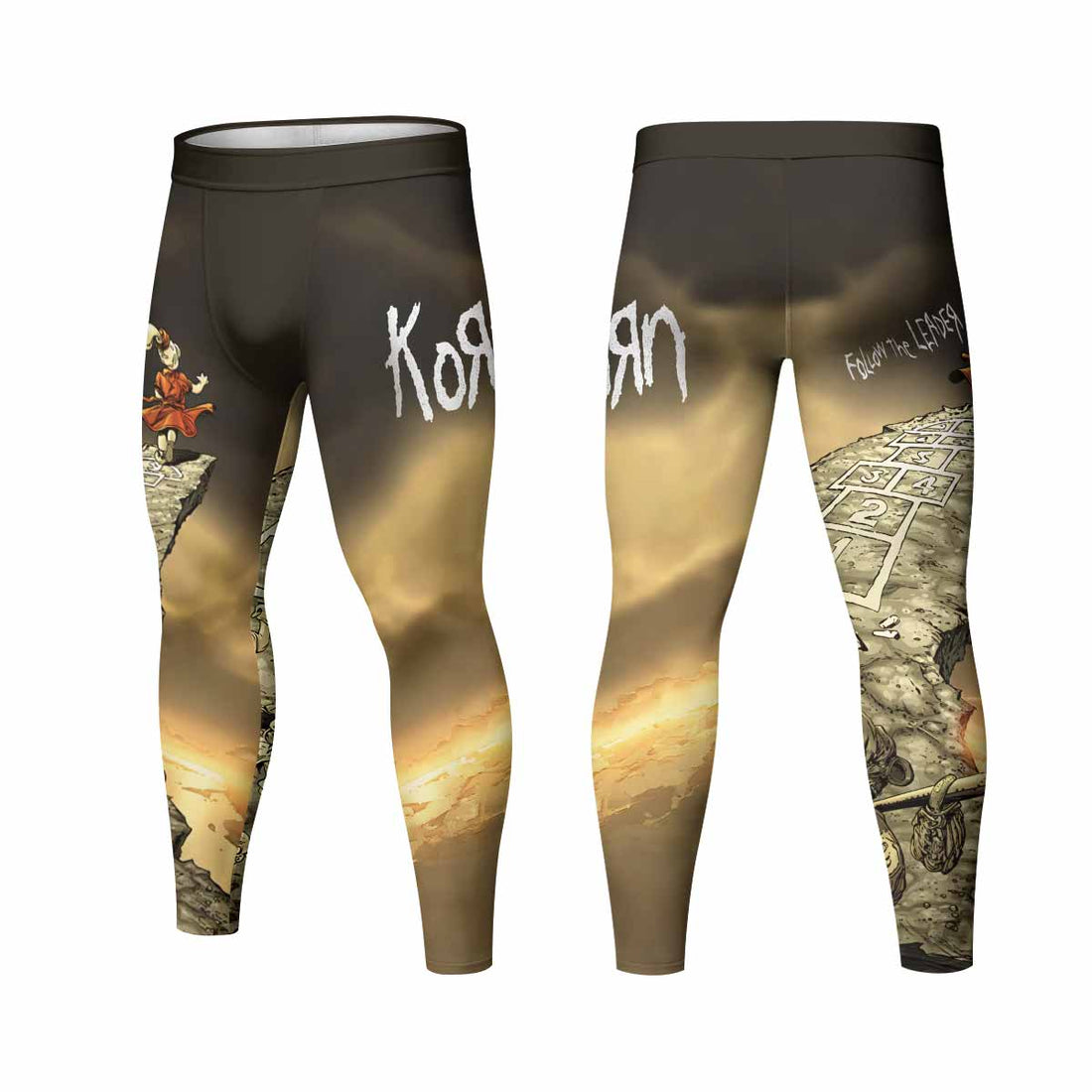 Korn Follow the Leader Men's Leggings - lifestyle view