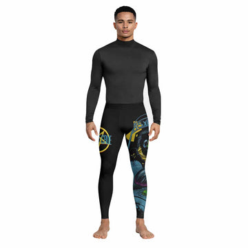 Mötley Crüe Dr. Feelgood Men's Leggings - lifestyle view