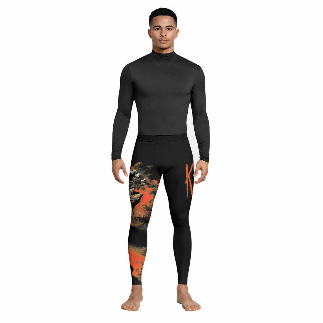 Korn Follow Cliff Men's Leggings - lifestyle view