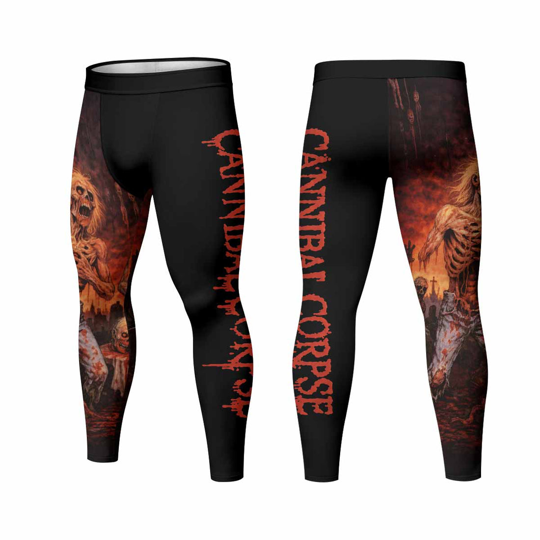 Cannibal Corpse Eaten Back to Life Men's Leggings - lifestyle view
