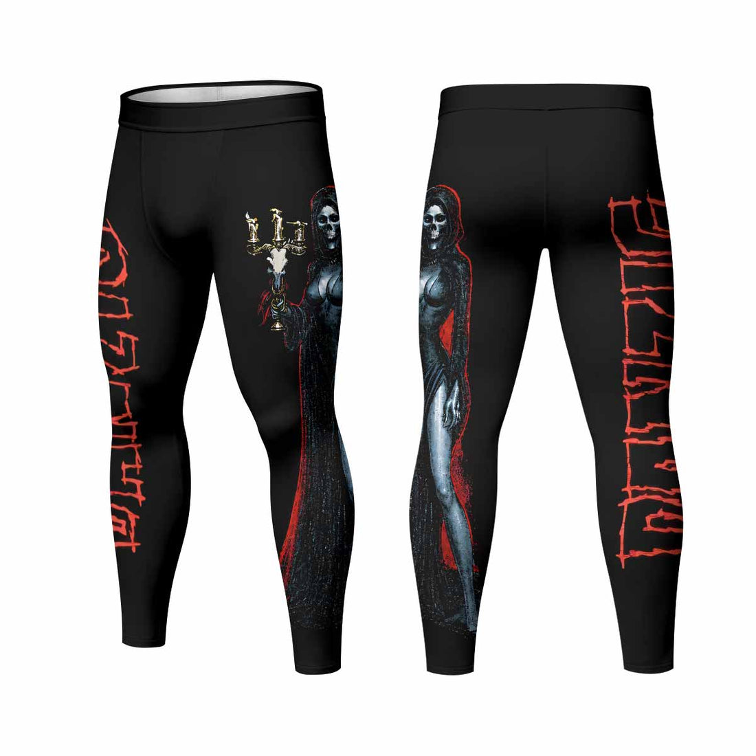 Danzig Deth Red Sabaoth Men's Leggings - lifestyle view