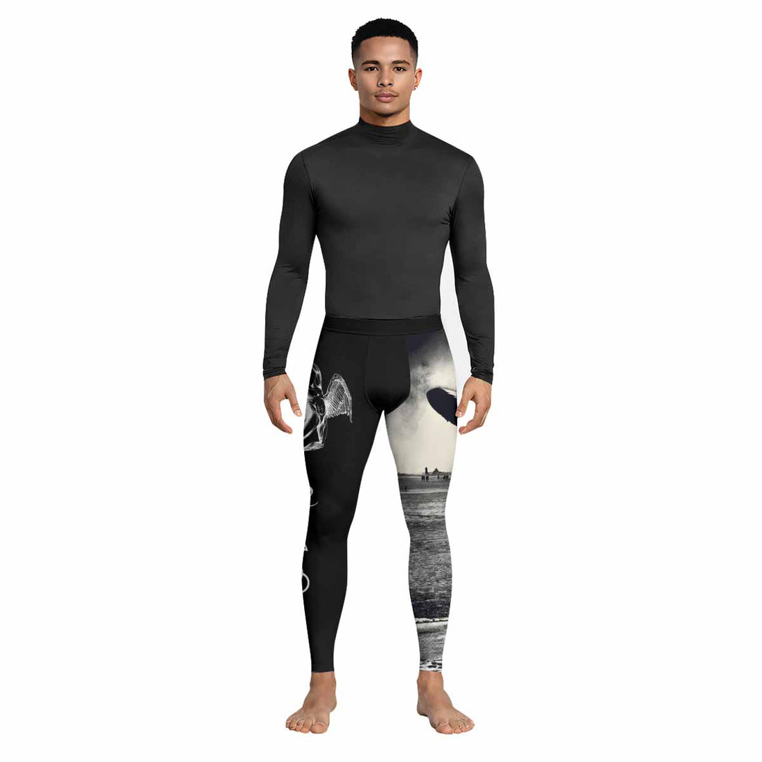 Led Zeppelin Men's Leggings - lifestyle view