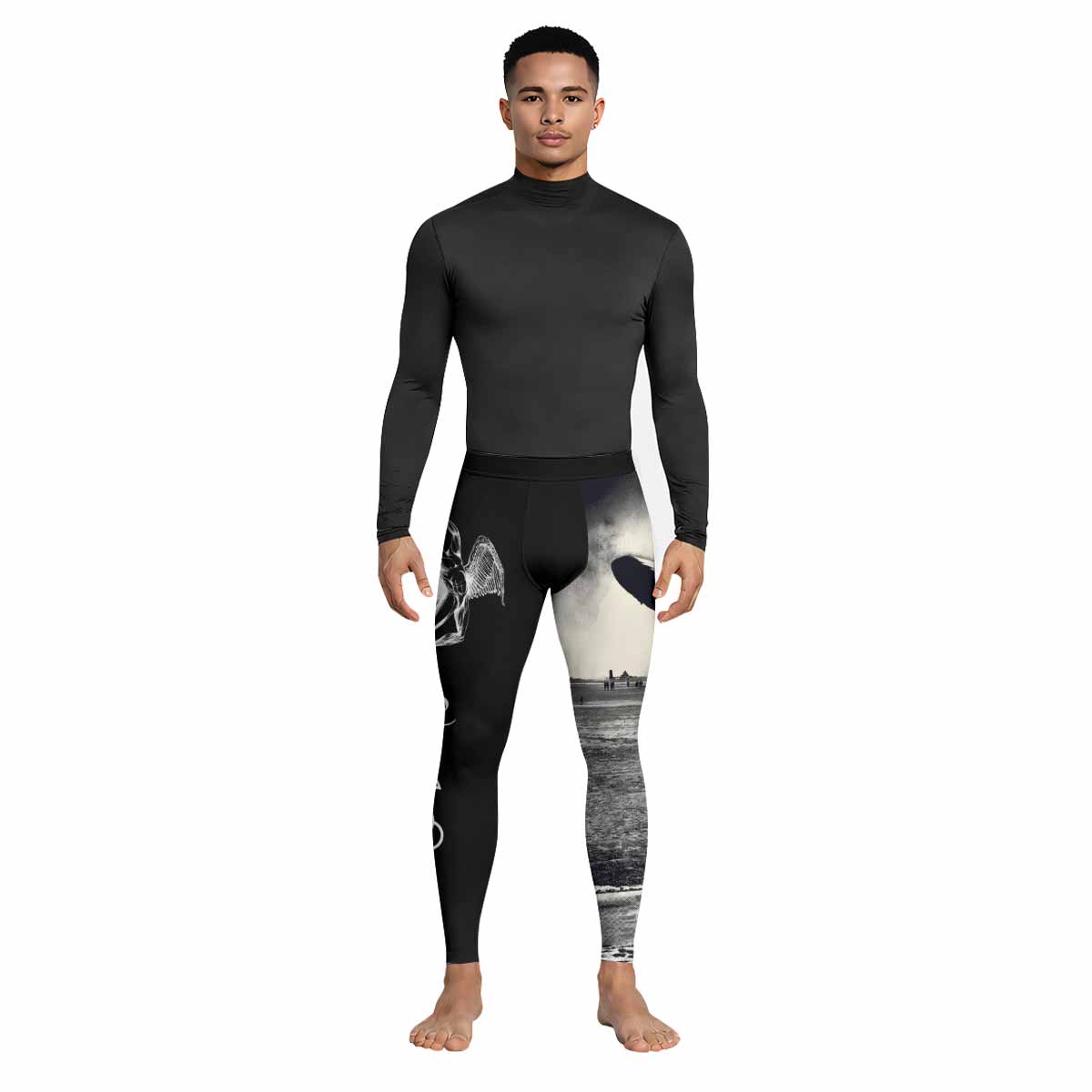 Led Zeppelin Men's Leggings - lifestyle view