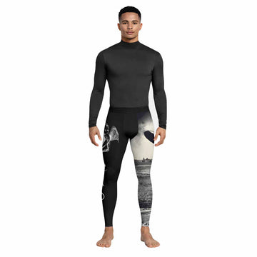 Led Zeppelin Men's Leggings - lifestyle view